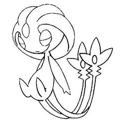 Coloriage Pokémon Légendaire (Jeux Vidéos) #202431 à imprimer et colorier