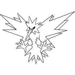 Coloriage Pokémon Légendaire (Jeux Vidéos) #202436 à imprimer et colorier