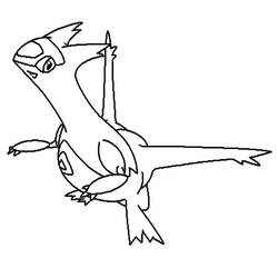 Coloriage Pokémon Légendaire (Jeux Vidéos) #202446 à imprimer et colorier