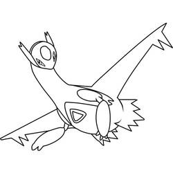 Coloriage Pokémon Légendaire (Jeux Vidéos) #202447 à imprimer et colorier
