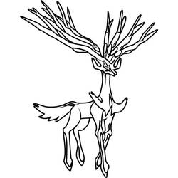 Coloriage Pokémon Légendaire (Jeux Vidéos) #202463 à imprimer et colorier