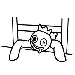 Coloriage Rainbow Friends (Jeux Vidéos) #201285 à imprimer et colorier