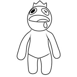 Coloriage Rainbow Friends (Jeux Vidéos) #201291 à imprimer et colorier