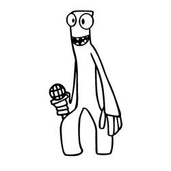 Coloriage Rainbow Friends (Jeux Vidéos) #201299 à imprimer et colorier