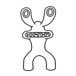 Coloriage Rainbow Friends (Jeux Vidéos) #201308 à imprimer et colorier