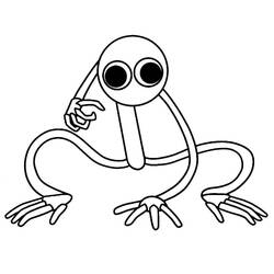 Coloriage Rainbow Friends (Jeux Vidéos) #201311 à imprimer et colorier