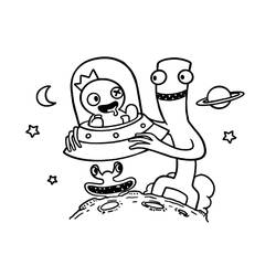 Coloriage Rainbow Friends (Jeux Vidéos) #201312 à imprimer et colorier