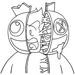 Coloriage Rainbow Friends (Jeux Vidéos) #201326 à imprimer et colorier