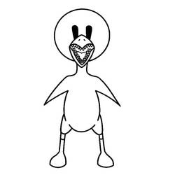 Coloriage Rainbow Friends (Jeux Vidéos) #201328 à imprimer et colorier