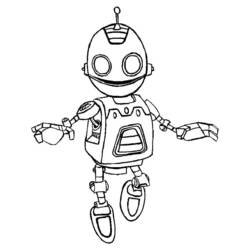 Dessin à colorier: Ratchet et Clank (Jeux Vidéos) #204603 - Coloriages à Imprimer Gratuits