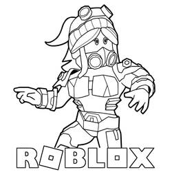 Dessin à colorier: Roblox (Jeux Vidéos) #174409 - Coloriages à Imprimer Gratuits