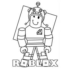 Dessin à colorier: Roblox (Jeux Vidéos) #174410 - Coloriages à Imprimer Gratuits
