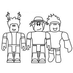 Dessin à colorier: Roblox (Jeux Vidéos) #174414 - Coloriages à Imprimer Gratuits