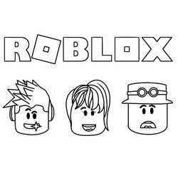 Dessin à colorier: Roblox (Jeux Vidéos) #174420 - Coloriages à Imprimer Gratuits