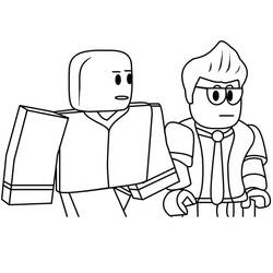 Dessin à colorier: Roblox (Jeux Vidéos) #174424 - Coloriages à Imprimer Gratuits