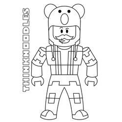 Dessin à colorier: Roblox (Jeux Vidéos) #174439 - Coloriages à Imprimer Gratuits