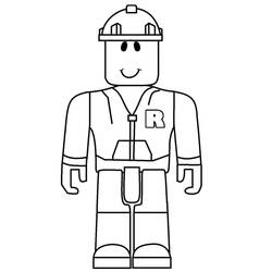Dessin à colorier: Roblox (Jeux Vidéos) #174442 - Coloriages à Imprimer Gratuits