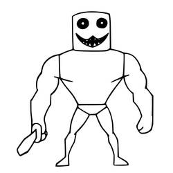 Dessin à colorier: Roblox (Jeux Vidéos) #214723 - Coloriages à Imprimer Gratuits