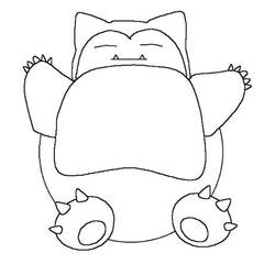 Dessin à colorier: Ronflex (Jeux Vidéos) #181459 - Coloriages à Imprimer Gratuits