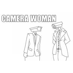 Dessin à colorier: Skibidi Toilet (Jeux Vidéos) #214851 - Coloriages à Imprimer Gratuits