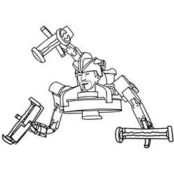 Dessin à colorier: Skibidi Toilet (Jeux Vidéos) #214858 - Coloriages à Imprimer Gratuits