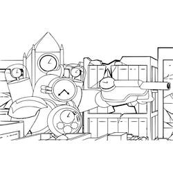 Dessin à colorier: Skibidi Toilet (Jeux Vidéos) #214870 - Coloriages à Imprimer Gratuits