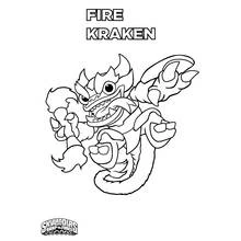 Dessin à colorier: Skylanders (Jeux Vidéos) #43440 - Coloriages à Imprimer Gratuits
