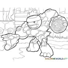 Dessin à colorier: Skylanders (Jeux Vidéos) #43489 - Coloriages à Imprimer Gratuits