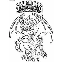 Dessin à colorier: Skylanders (Jeux Vidéos) #43515 - Coloriages à Imprimer Gratuits