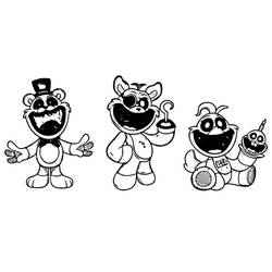 Dessin à colorier: Smiling Critters (Jeux Vidéos) #213218 - Coloriages à Imprimer Gratuits