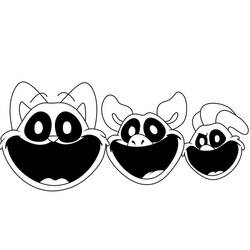 Coloriage Smiling Critters (Jeux Vidéos) #213230 à imprimer et colorier