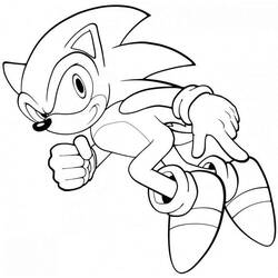 Dessin à colorier: Sonic (Jeux Vidéos) #153854 - Coloriages à Imprimer Gratuits