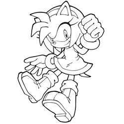 Dessin à colorier: Sonic (Jeux Vidéos) #180801 - Coloriages à Imprimer Gratuits