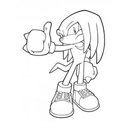 Dessin à colorier: Sonic (Jeux Vidéos) #180808 - Coloriages à Imprimer Gratuits