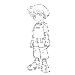 Dessin à colorier: Sonic (Jeux Vidéos) #180856 - Coloriages à Imprimer Gratuits