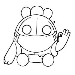 Coloriage Spike Brawl Stars (Jeux Vidéos) #221039 à imprimer et colorier