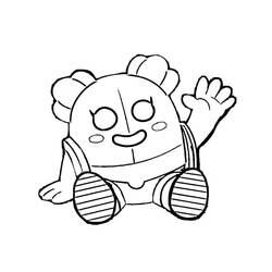 Coloriage Spike Brawl Stars (Jeux Vidéos) #221041 à imprimer et colorier