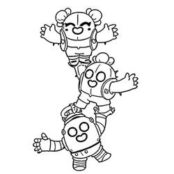 Coloriage Spike Brawl Stars (Jeux Vidéos) #221044 à imprimer et colorier
