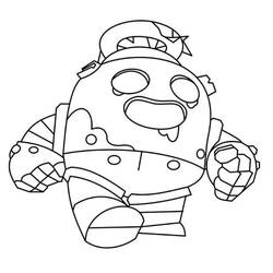 Coloriage Spike Brawl Stars (Jeux Vidéos) #221045 à imprimer et colorier