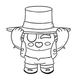 Coloriage Spike Brawl Stars (Jeux Vidéos) #221048 à imprimer et colorier