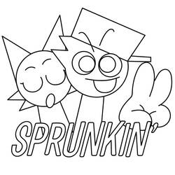 Dessin à colorier: Sprunki Incredibox (Jeux Vidéos) #218776 - Coloriages à Imprimer Gratuits