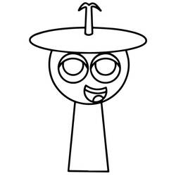 Dessin à colorier: Sprunki Incredibox (Jeux Vidéos) #218780 - Coloriages à Imprimer Gratuits