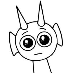 Dessin à colorier: Sprunki Incredibox (Jeux Vidéos) #218782 - Coloriages à Imprimer Gratuits