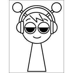 Dessin à colorier: Sprunki Incredibox (Jeux Vidéos) #218792 - Coloriages à Imprimer Gratuits