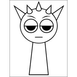 Dessin à colorier: Sprunki Incredibox (Jeux Vidéos) #218797 - Coloriages à Imprimer Gratuits