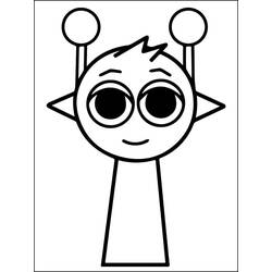 Dessin à colorier: Sprunki Incredibox (Jeux Vidéos) #218798 - Coloriages à Imprimer Gratuits