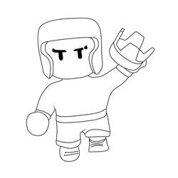 Coloriage Stumble Guys (Jeux Vidéos) #185938 à imprimer et colorier