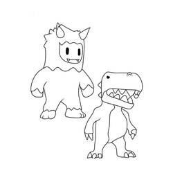 Coloriage Stumble Guys (Jeux Vidéos) #185939 à imprimer et colorier