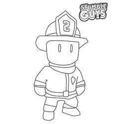 Coloriage Stumble Guys (Jeux Vidéos) #185945 à imprimer et colorier