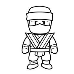 Coloriage Stumble Guys (Jeux Vidéos) #185948 à imprimer et colorier